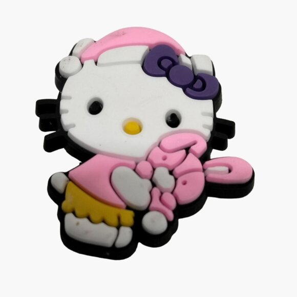 Hello Kitty Shoe Charm Pink bunny - Picture 1 of 3